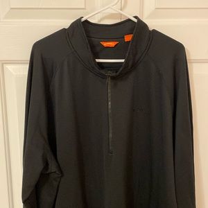 Merrell Black 1/4 Zip Geotex Performance Fleece mXXL